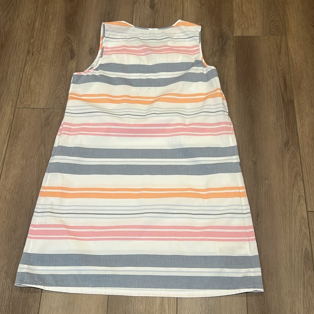 Tommy Bahama Blue and Pink Striped Dress - Picture 12 of 13